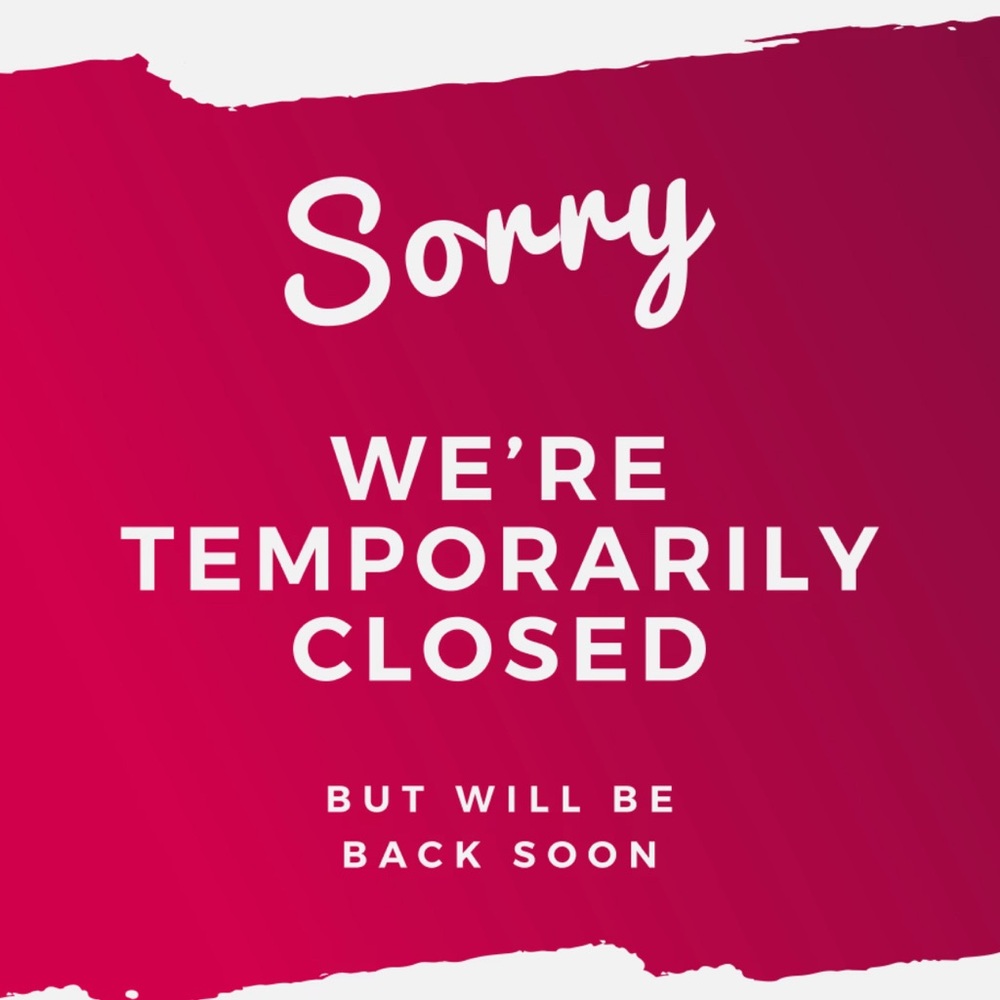 Be Back Soon!